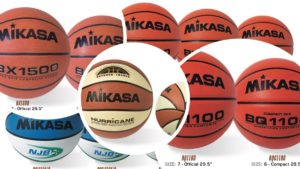 Mikasa balón de baloncesto