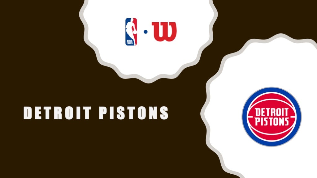 Balón de Detroit Pistons