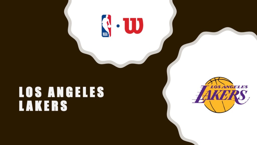 Balón de Los Angeles Lakers