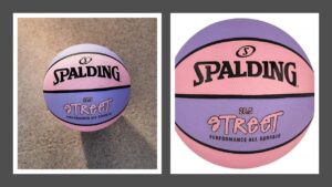 Spalding Street Pink Outdoor Basketball